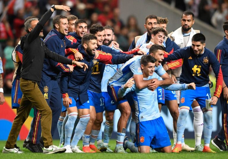 Spain snare Nations League semifinal spot from Portugal