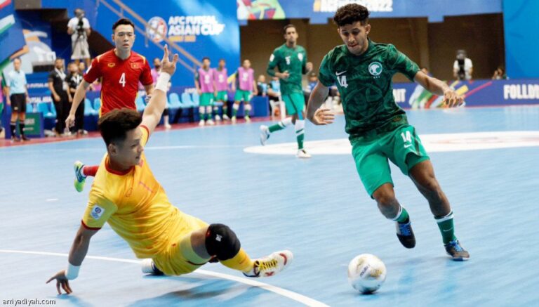 Saudi Arabia lose to Vietnam in second game of 2022 AFC Futsal Asian Cup