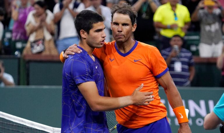 Alcaraz, Nadal put Spain at 1-2 in ATP rankings for 1st time