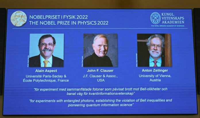 Three physicists share Nobel Prize for work on quantum science