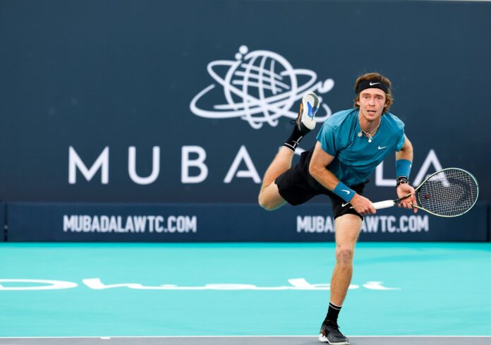 Andrey Rublev to defend his Mubadala World Tennis Championship crown