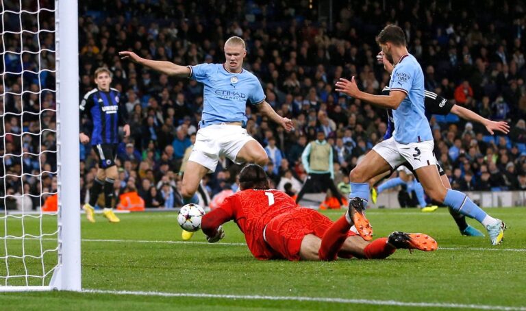 Haaland scores double as City cruise past Copenhagen, Chelsea boost knockout phase hopes