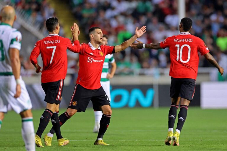 Rashford brace gives Man Utd come from behind win in Cyprus