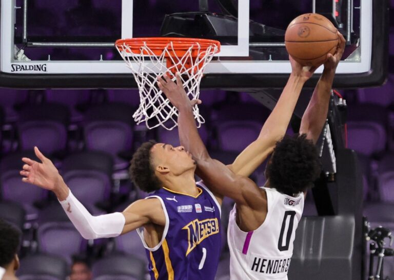 Potential NBA top draft pick Wembanyama dazzles in two-game Las Vegas exhibition