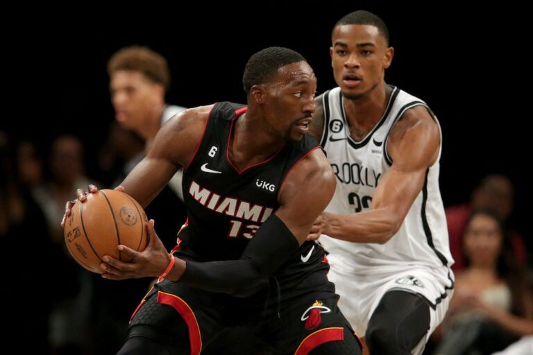 Adebayo, Cain lead Heat over Durant, Simmons and Nets