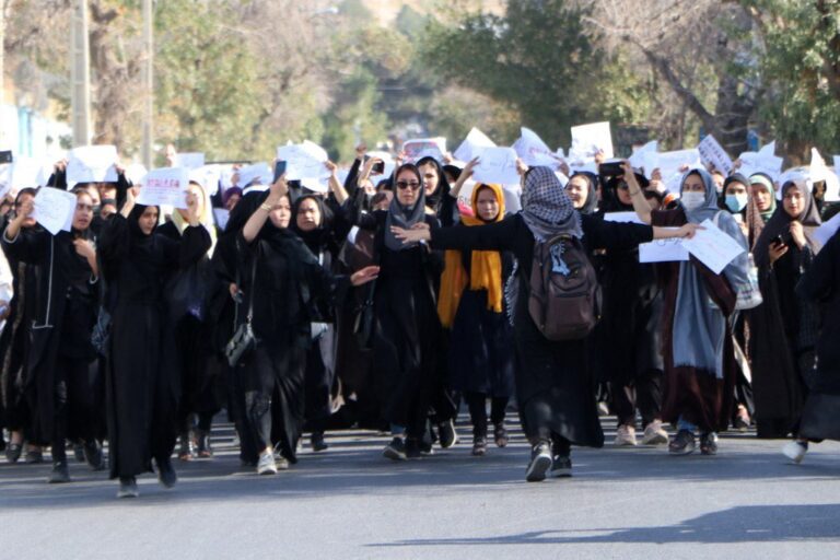 Emboldened by Iran protests, Afghan women take to streets after deadly school attack