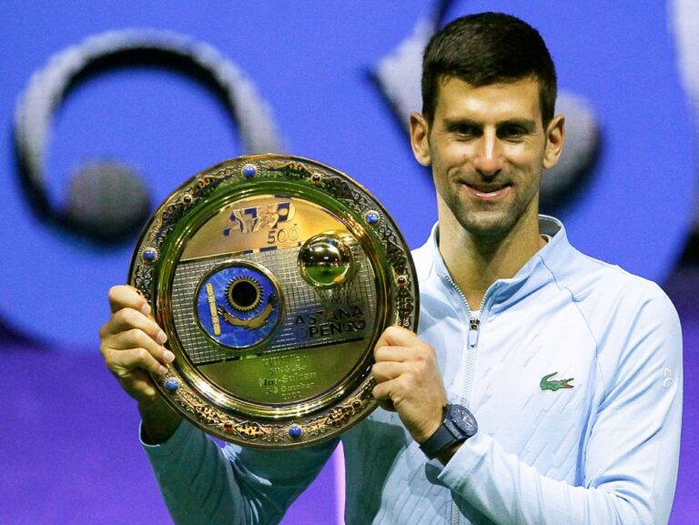 Djokovic takes 90th career title with Astana victory