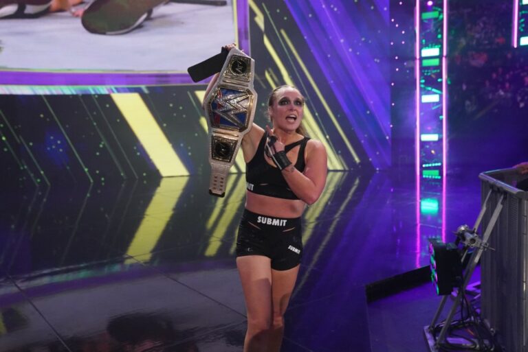 Ronda Rousey regains WWE SmackDown Women’s Championship