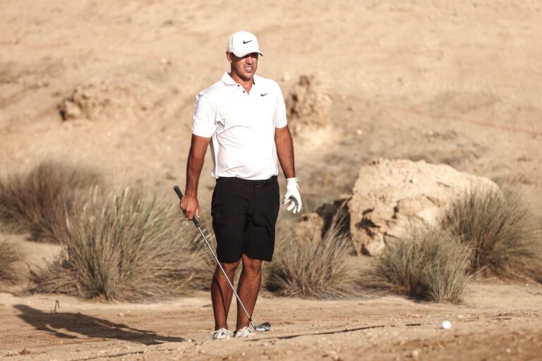 Brooks Koepka leads by two in Jeddah, Smash GC takes team lead