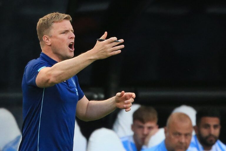 Eddie Howe: ‘no ceiling’ to Newcastle United’s ambitions