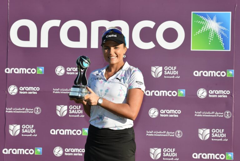 Lexi Thompson wins individual title at Aramco Team Series in New York