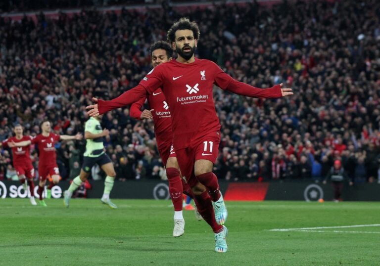 Salah gives Liverpool lift-off to end Man City’s unbeaten start