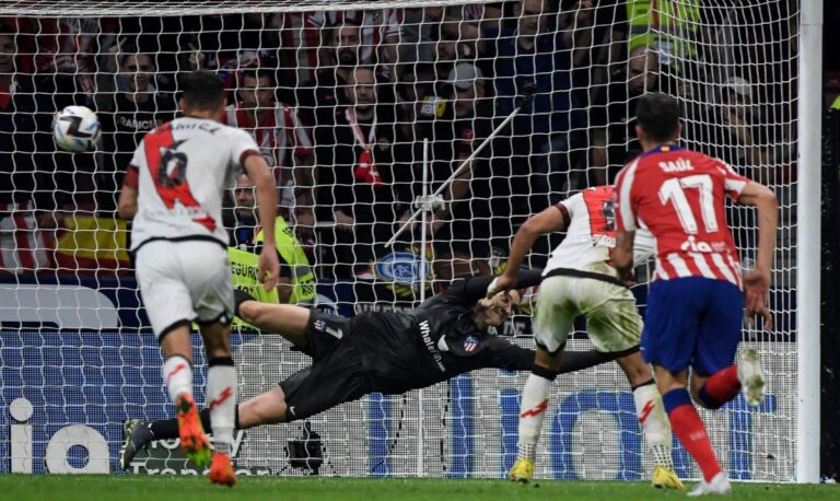 Late Falcao goal for Rayo Vallecano halts Atletico’s winning streak