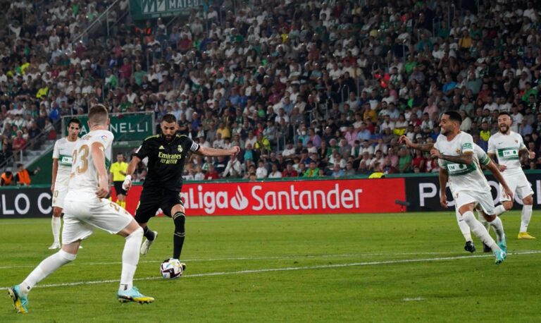 Ballon d’Or winner Benzema scores as Real Madrid whip Elche 3-0