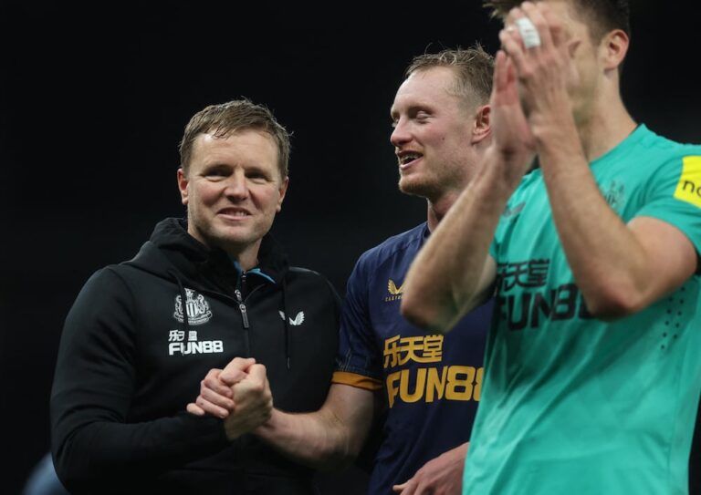 Eddie Howe plays down Champions League chances after Newcastle beat Spurs