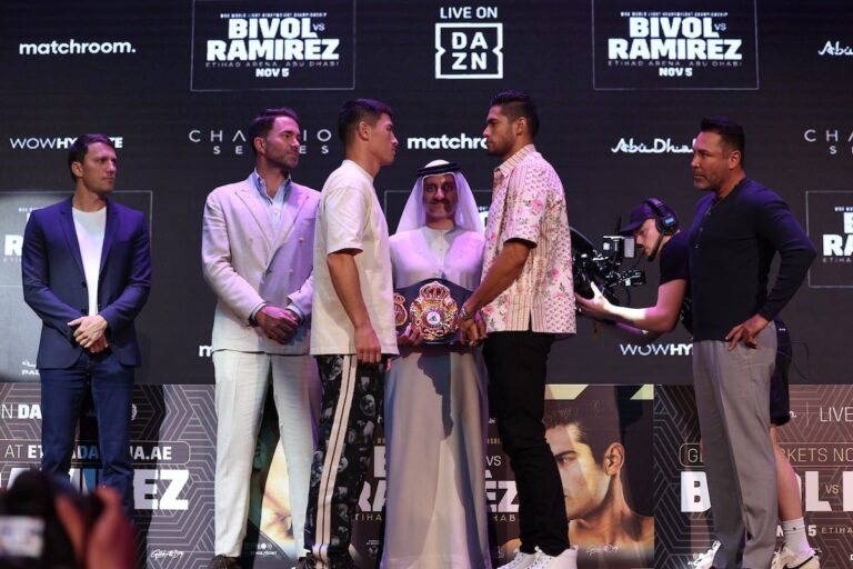 Bivol and Ramirez promise a historic showdown in Abu Dhabi