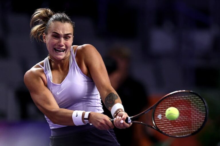 Sabalenka beats Pegula to reach WTA Finals semis, Ons Jabeur eliminated