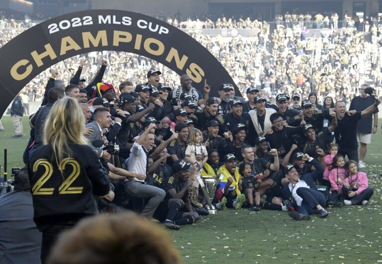 Los Angeles FC claim 1st MLS Cup title with shootout win over Union