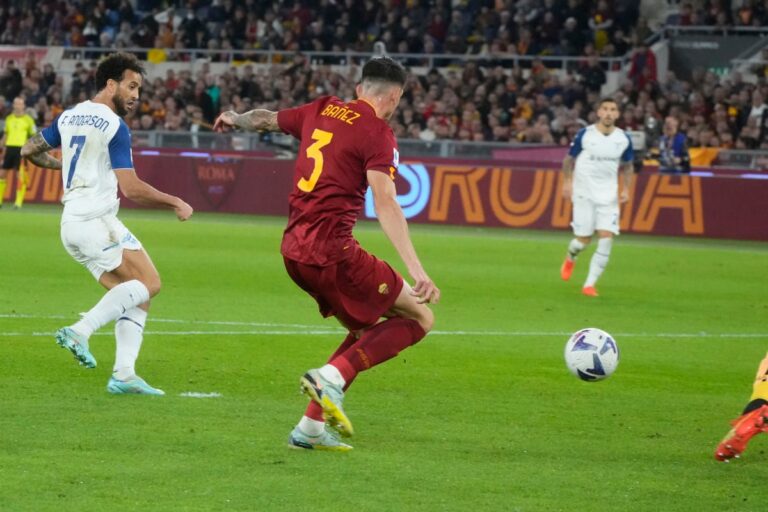 Anderson takes derby honors to move Lazio third in Serie A