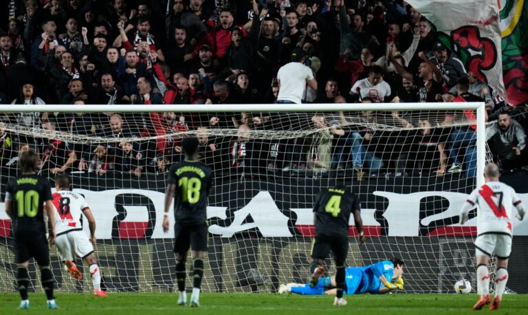 Rayo Vallecano hand Real Madrid first Spanish league loss