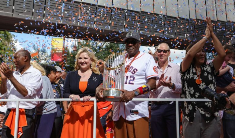 Fans celebrate Houston Astros’ World Series win with parade