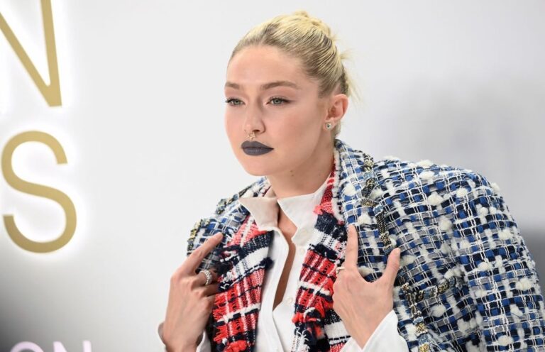 Gigi Hadid makes a splash at CFDA Fashion Awards in New York