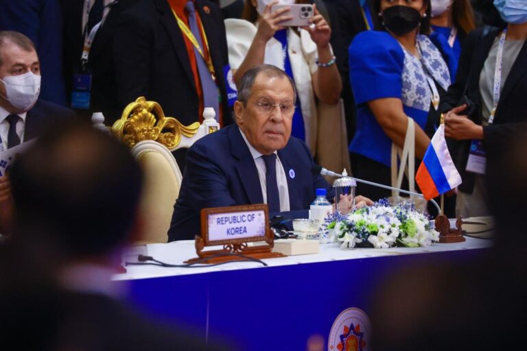 Russia’s Sergei Lavrov: US driving Southeast Asian militarization