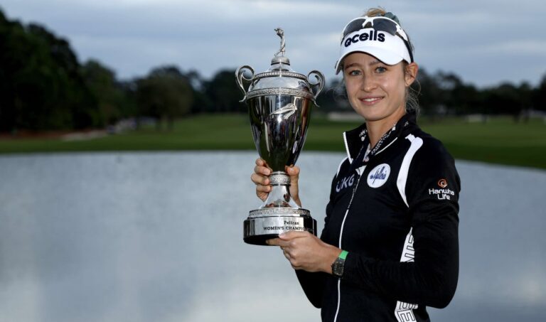 Nelly Korda wins Pelican Championship to regain No. 1 ranking
