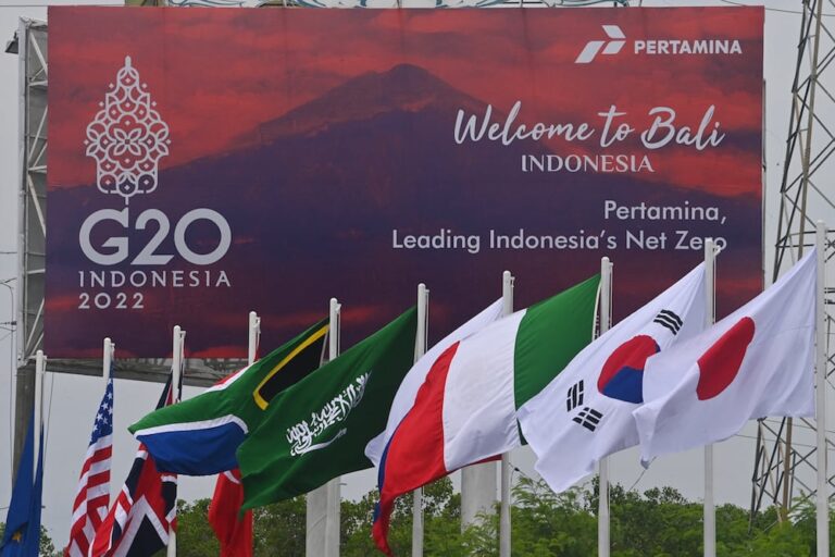What to expect from the G20 summit in Indonesia’s Bali