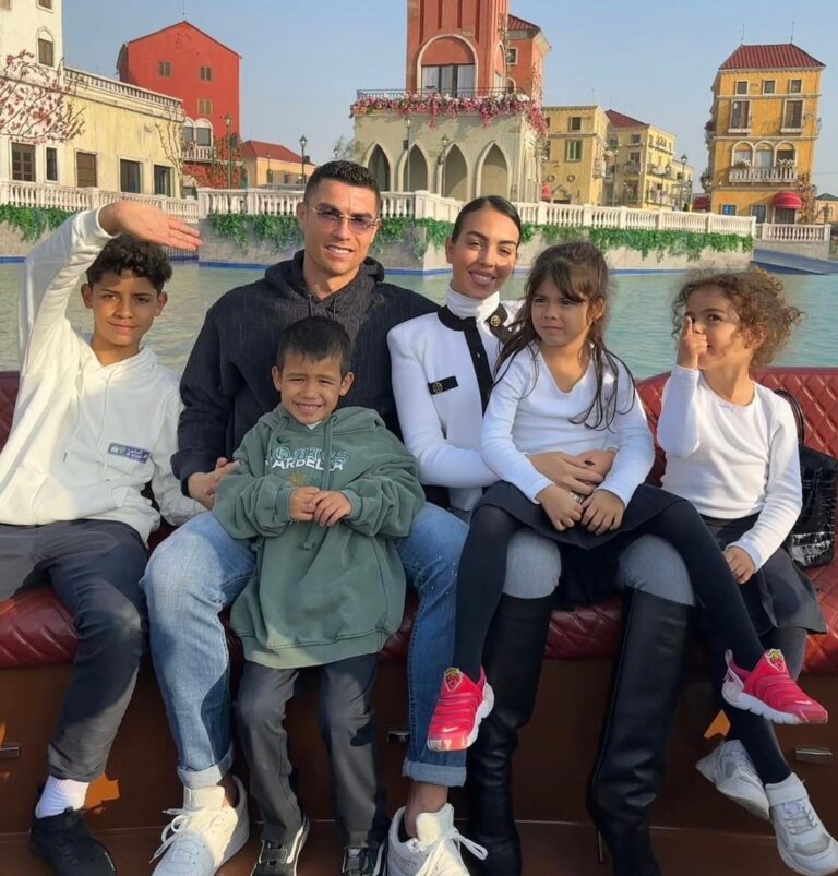 Ronaldo and Georgina Rodriguez enjoy family day out at Riyadh’s Boulevard World