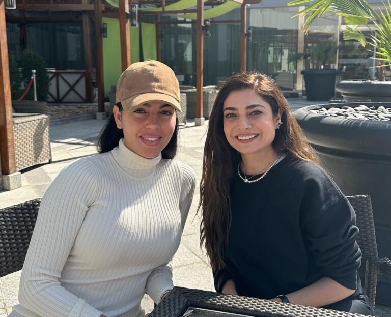 Georgina Rodriguez meets celebrity-loved Saudi designer Honayda Serafi