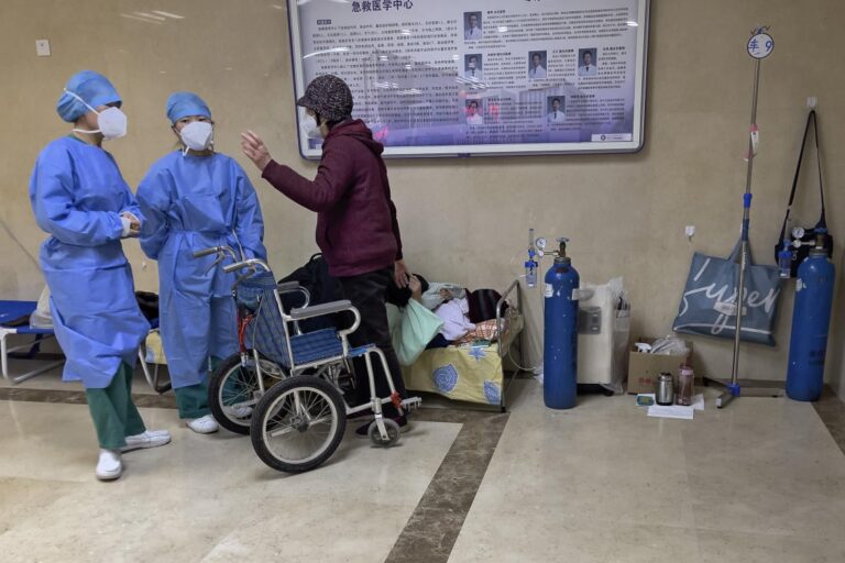 China reports nearly 13,000 Covid deaths over last week