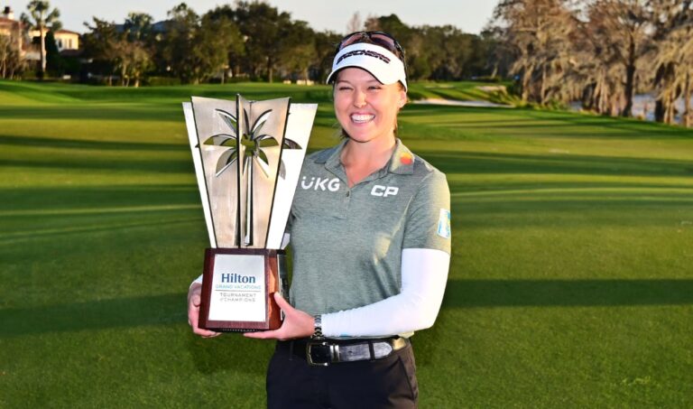 Brooke Henderson goes wire-to-wire at LPGA season opener