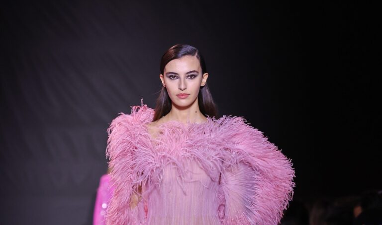 Georges Hobeika spotlights Saudi model, Arab celebs at Paris Haute Couture Week show