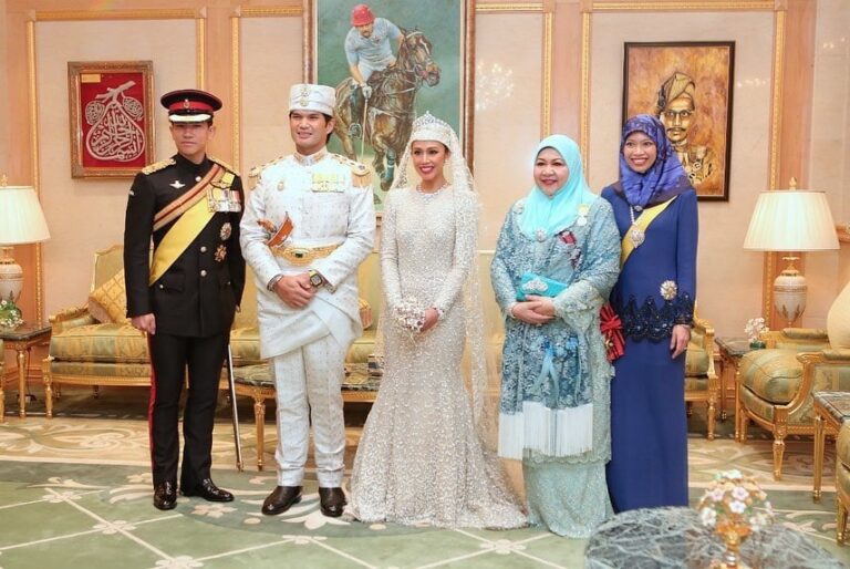 Sultan of Brunei’s daughter ties the knot in lavish ceremony