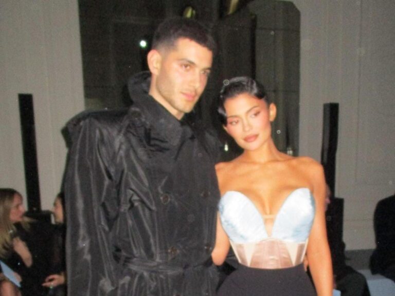 US Palestinian model Fai Khadra and Kylie Jenner spotted front row at Paris Haute Couture Week