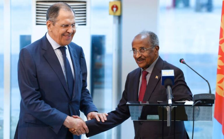 Lavrov shores up Eritrean support for Russia over Ukraine conflict