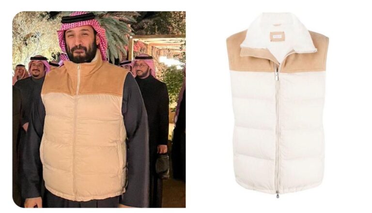 Demand goes through the roof for Saudi Crown Prince’s AlUla Brunello Cucinelli’s zip-up gilet