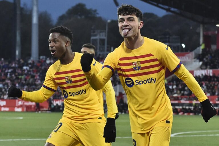 Pedri earns subdued Barca nervy derby win at Girona