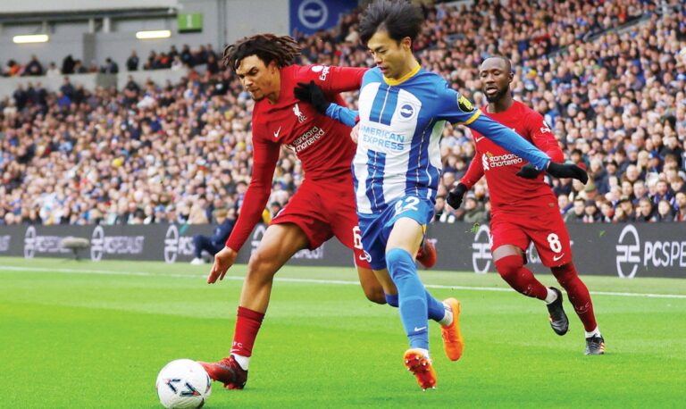 Mitoma magic inflicts more Brighton misery on Liverpool
