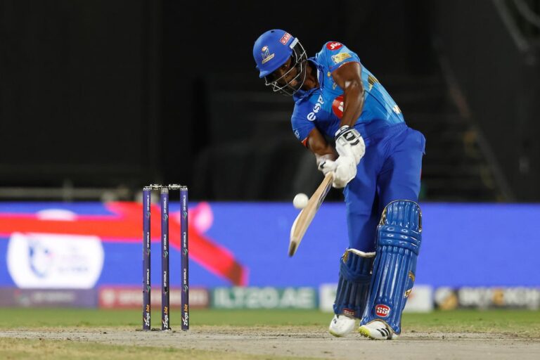 MI Emirates eliminate Dubai Capitals to keep dreams of ILT20 glory alive