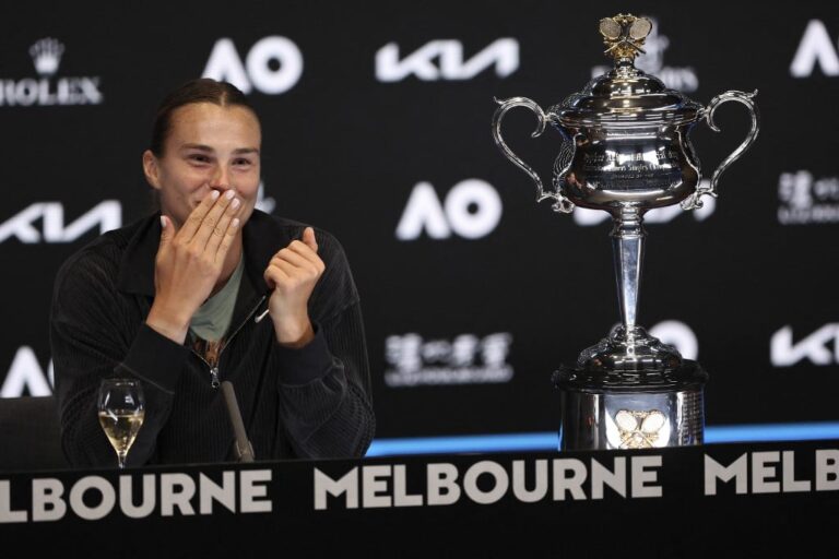 Peers praise Australian Open winner Aryna Sabalenka’s recent improvement
