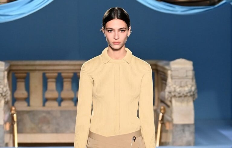 French Algerian model Loli Bahia opens Tory Burch show in New York