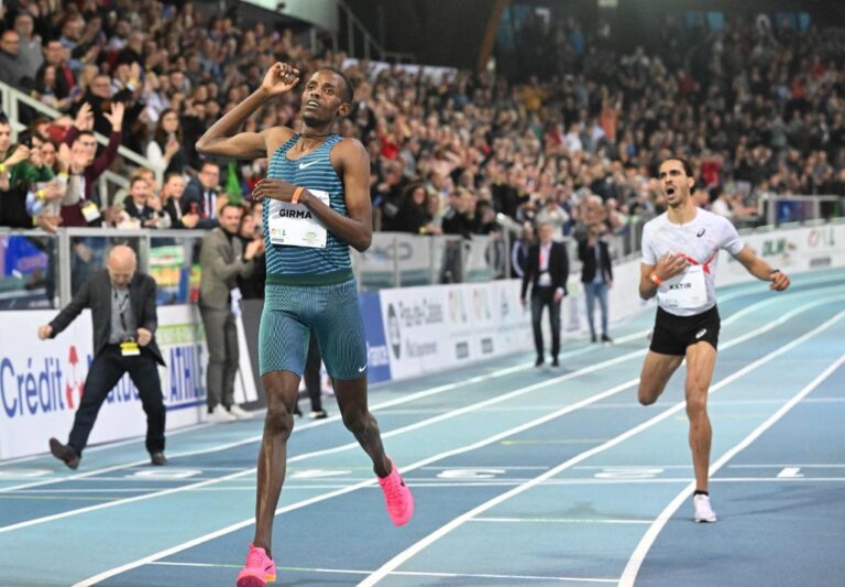 Girma breaks 25-year-old 3,000m world indoor record, Duplantis wins