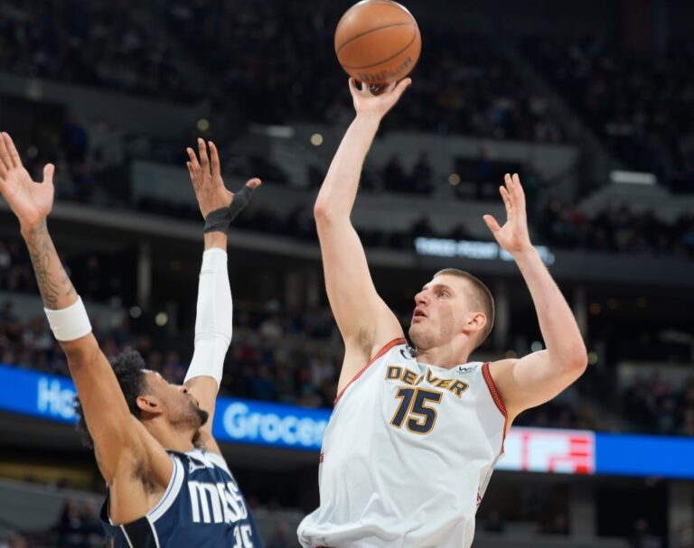 Jokic notches triple as Nuggets top Mavs, Sixers survive scare