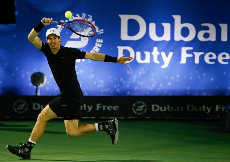 Wildcard Andy Murray relaxed and ready for Dubai Tennis Championships