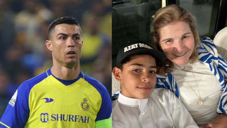 Saudi fans delighted as Cristiano Ronaldo’s mother posts selfie with grandson in thobe