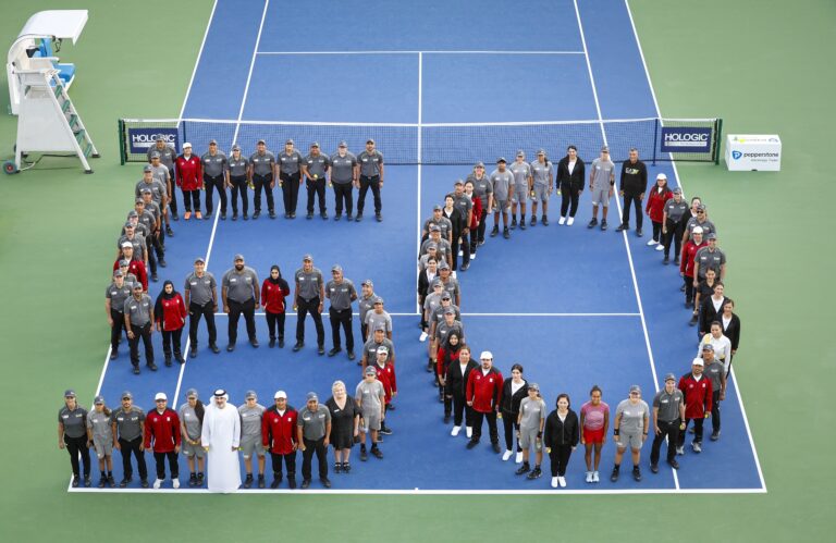 Women’s Tennis Association celebrates 50th anniversary at Dubai championship