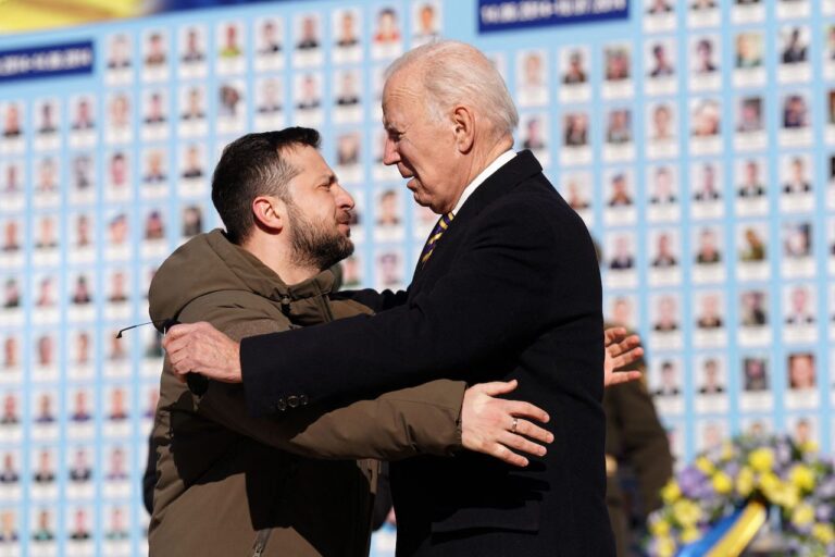 US President Biden pledges $500m military aid during Kyiv visit