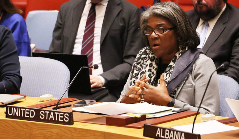 US urges UN to condemn North Korea; China, Russia blame US